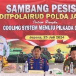 Sambangi Pesisir Jepara, Dirpolairud Polda Jateng Cooling System Jelang Pilkada