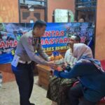 Sat Lantas Polres Rembang Anjangsana Ke Korban Laka Lantas