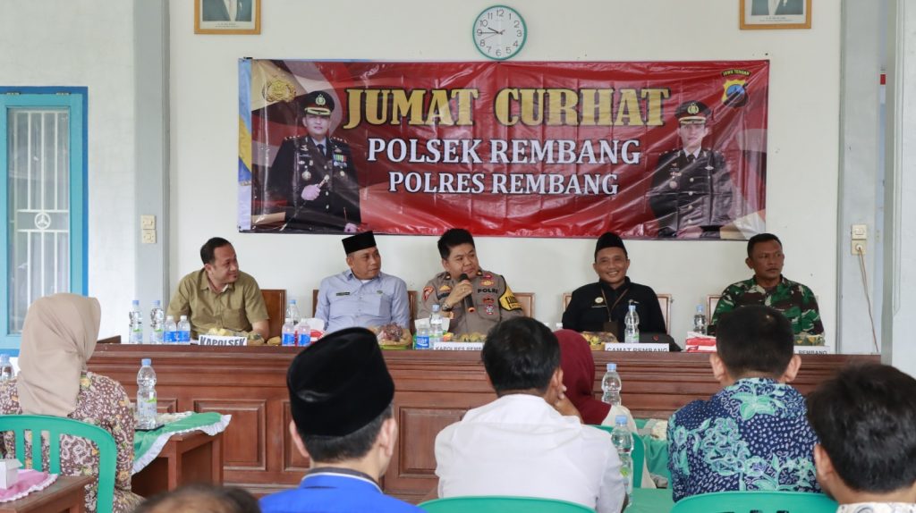 Sebagai Wadah Aspirasi Masyarakat, Progam Jum’at Curhat Di Gulirkan Kembali