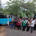 Sebuah Bus Rombongan Pkk Terguling Di Kemuning Karanganyar, Ini Pengakuan