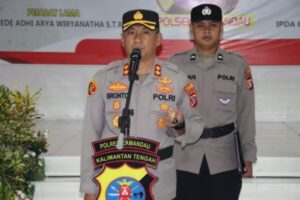 Kapolres Pimpin Sertijab: Perubahan Komando di Polres Lamandau