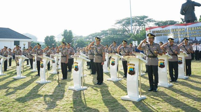 Sertijab 4 PJU dan 15 Kapolres, Kapolda Jateng: Layani Masyarakat dengan Baik Setulus Hati