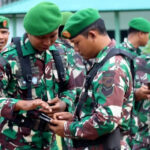 Sidak Kodim 1017/lamandau: Puluhan Handphone Prajurit Diperiksa Untuk Keamanan Dan