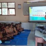 Sosialisasi Bahaya Narkoba Diikuti Tusan Siswa Smpn 2 Pesanggaran Banyuwangi