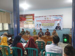 Sosialisasi Desa Bersinar Bersih dari Narkoba Desa Plawangan Kecamatan Kragan Kabupaten Rembang