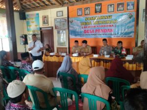 Sosialisasi P4GN, Sat Resnarkoba Polres Rembang & Polsek Pancur Sasar Desa Pandan