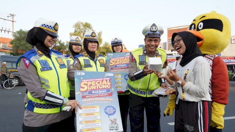 Sosialisasikan Tertib Lalu Lintas Di Mall, Kapolda Jawa Tengah: “masyarakat