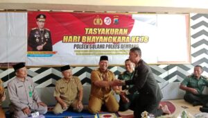 Tasyakuran Hari Bhayangkara ke 78 Polsek Sulang Polres Rembang