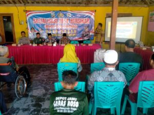 Terus Laksanakan Sosialisasi P4GN, Sat Resnarkoba Polres Rembang Edukasi Peredaran Narkoba