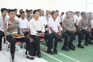 Personil Polres Lamandau melaksanakan tes Psikologi dari Tim Biro SDM Polda Kalteng