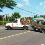 Tiga Orang Luka Luka Akibat Kecelakaan Beruntun Di Banyuwangi,