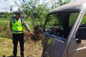 Laka Beruntun di Jalan Raya Banyuwangi-Jember, Tiga Orang Luka-luka