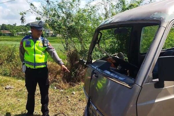 Tiga Orang Luka Luka Akibat Laka Beruntun Di Jalan Raya Banyuwangi Jember