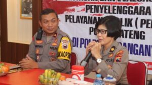 Tim Asistensi dan Penilaian PEKPPP Roren Polda Jawa Tengah Sambangi Polres Karanganyar