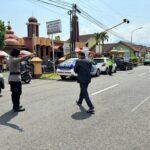 Tingkatkan Rasa Aman, Polres Banjarnegara Patroli Saat Ibadah