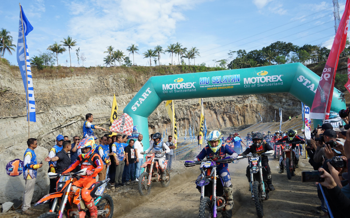 Trabas Kamtibmas Enduro Di Cilacap, Ribuan Offroader Bersama Kapolda Jateng