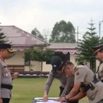 Tujuh Pejabat Utama Polres Humbahas Resmi Sertijab, Inilah Daftar Nama Namanya