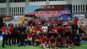 Turnamen Tenis Meja “Kapolres Cup”, Pererat Sinergi TNI/Polri dan Masyarakat di Batang