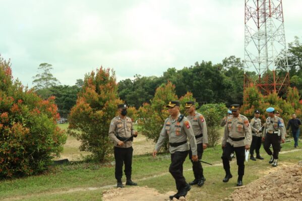 Uji Kesiapan Personil, Polres Lamandau Gelar Simulasi Sispam Mako