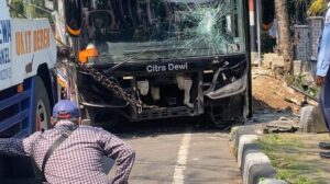 Update Kecelakaan Bus Pariwisata Citra Dewi di Semarang, Andi Bersyukur Pagar Rumahnya Hancur . .