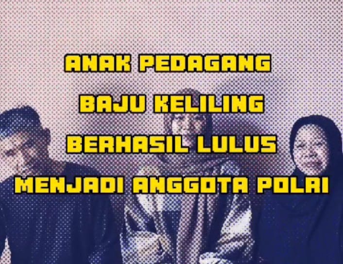 Video: Bikin Bangga! Anak Pedagang Baju Keliling Lolos Jadi Polisi