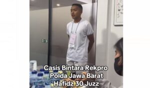 Video: Keren! Casis Bintara Polda Jabar Hafidz 30 Jus