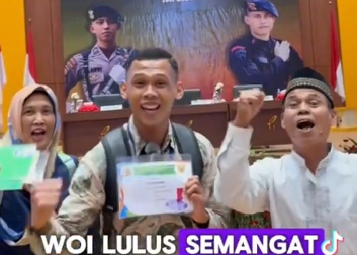 Video: kisah anak sopir di banten lolos jadi polisi