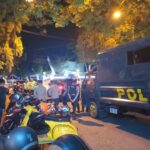 Waka Polres Rembang Pimpin Kegiatan Patroli Malam Bersama (show Of