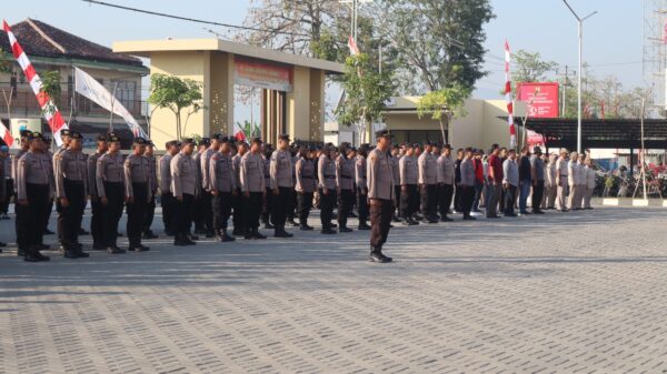 138 Personel Dikerahkan Polres Sukoharjo Untuk Amankan Pendaftaran Paslon