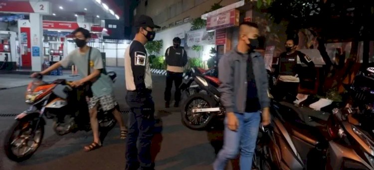 Aksi Balapan Liar Malam Minggu Dibubarkan, Belasan Remaja Ditangkap Di