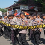 Antisipasi Konflik Di Pilkada 2024, Polres Jepara Gelar Simulasi Sispamkota