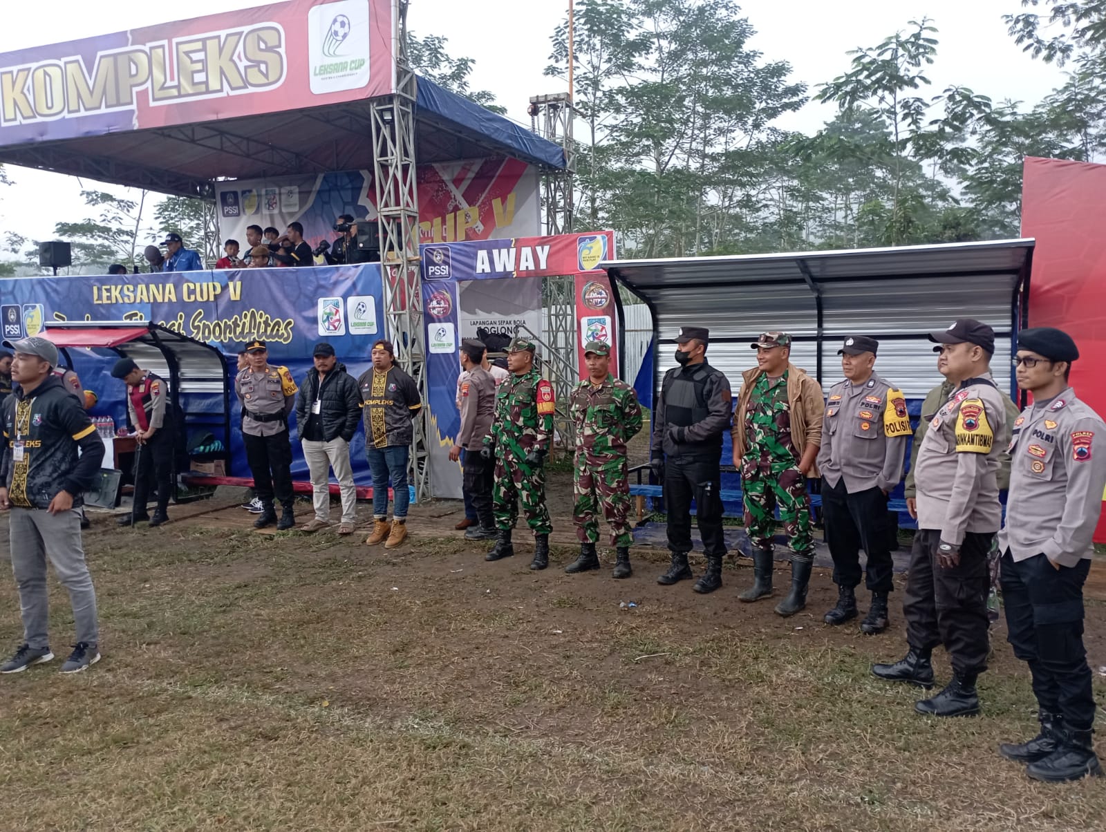 Antispasi Gangguan Kamtibmas, Polres Banjarnegara Terjunkan Puluhan Personel Amankan Leksana