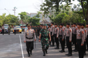 Apel Gelar Pasukan Polres Sukoharjo Tanda Siap Amankan Pilkada Serentak 2024