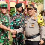 Apel Gelar Pasukan Di Mapolda Kalteng, Sinergi Tni Polri Siap Kawal