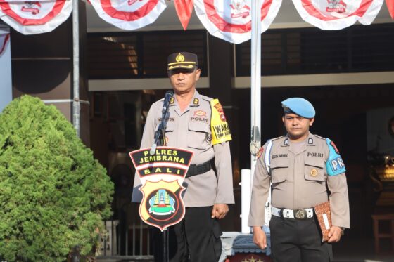 Apel Pengecekan Personil Di Polres Jembrana: Persiapan Pengamanan Tahap Penelitian