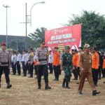 Apel Persiapan Operasi Mantap Praja Dipimpin Oleh Bupati Banjarnegara