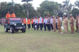 Kapolres Lamandau Hadir dalam Apel Siaga Karhutla, Persiapkan Tim Tanggap Bencana