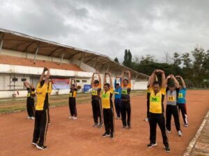 Bag SDM Polresta Banyuwangi Melaksanakan Tes Kesamaptaan Jasmani Periode II Tahun 2024