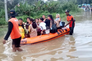 Banjir Landa Lamandau, Delapan Desa Terdampak dan Empat Titik Jalan Terendam