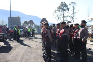 Bersama Instansi Terkait, Polres Banjarnegara Perkuat Pengamanan Dieng Culture Festival 2024