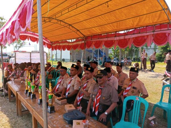 Bhabinkamtibmas Polsek Kragan Hadiri Pembukaan Kemah Jambore Ranting Kwaran Kragan