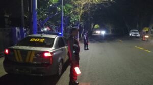 Blue Light Patrol Polres Jembrana: Jaga Keselamatan dan Ketertiban Malam