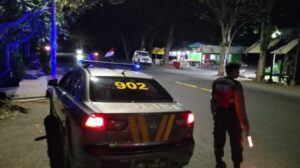 Polres Jembrana Gelar Blue Light Patrol demi Ketertiban Malam