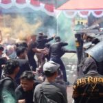 Brimob Kalteng Dan Polres Kotim Gelar Latihan Sispamkota Di Sampit