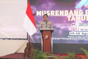 Buka Musrenbang 2024, Kapolda Kalteng Tekankan Nilai Integritas, Profesional dan Proposional