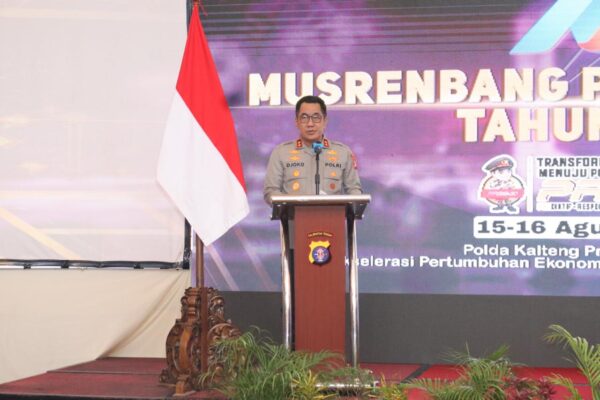 Buka Musrenbang 2024, Kapolda Kalteng Tekankan Nilai Integritas, Profesional dan Proposional