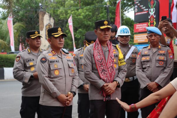 Cek Personil Dan Sarpras, Wakapolda Kalteng Pantau Kesiapan Polres Kotim