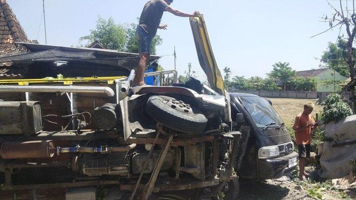 Detik Detik Kecelakaan Beruntun Di Jalan Raya Kunduran Todanan Blora, 4 Kendaraan