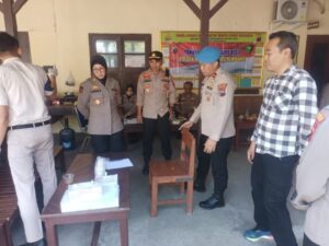 Di Pimpin Kabag SDM, Si Propam & Sidokes Polres Rembang Gelar Gaktiblin Personil Polsek Rembang Kota & Lasem