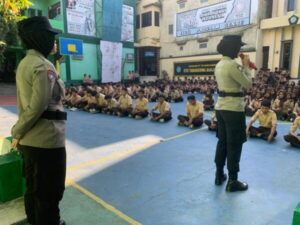 Edukasi Pelajar SMK Taman Siswa, Sat Binmas Polres Banjarnegara Lakukan Penyuluhan Kenakalan Remaja